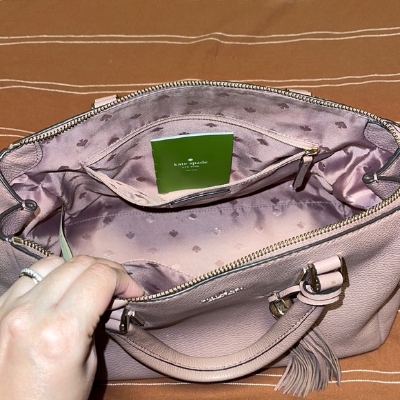 Kate Spade Naomi Satchel - Dusty Pink - Picture 5 of 5